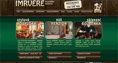 Desktop Screenshot of imrvere-zamberk.cz